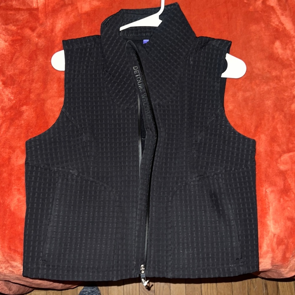 Water repellent fleece hiking Vest